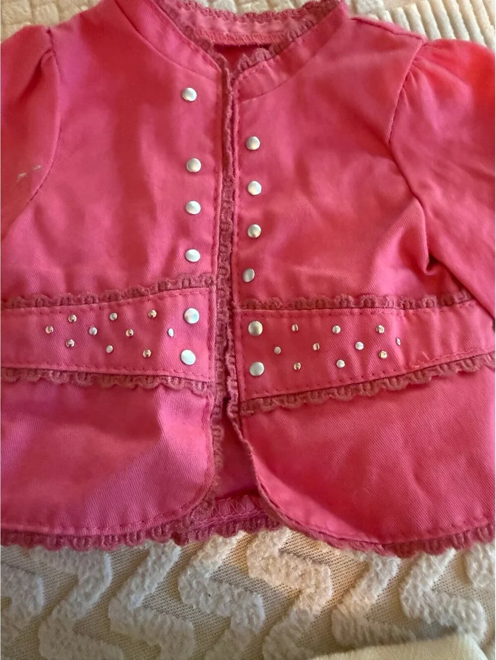 American Girl Doll Nicki Gala Skirt Top 2007